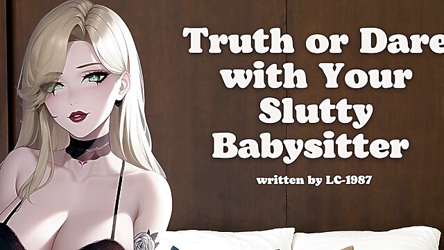 Babysitter, Cowgirl, Role-Play, Blowjob, Sloppy, Tease